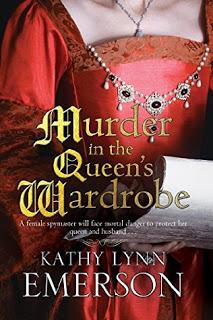 Review:  Murder in the Queen's Wardrobe by Kathy Lynn Emerson