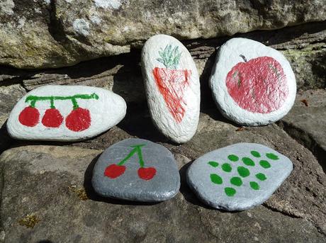 Pebble Painting with Children