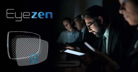 Eyezen, lenses to avoid eye fatigue produced by digital devices