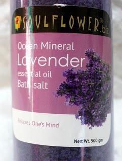 Soulflower Ocean Mineral Lavender Essential Oil Bath Salt Review