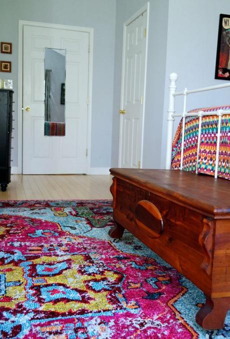 Inside Our Home: New Bedroom Rug