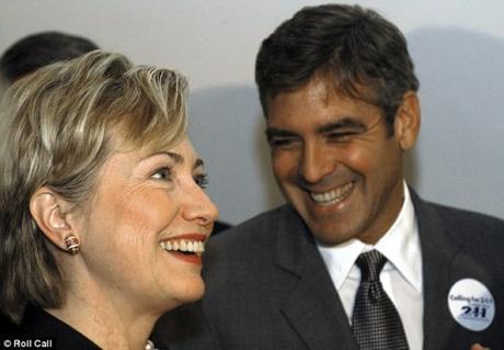 Hillary and Clooney from 2003