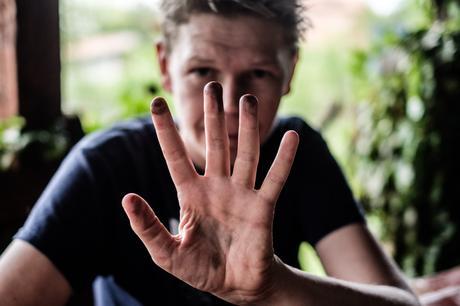 Proof of making images by hand - when you spill collodion you get silver hands and it sticks around for a few days too. (picture by Marija Konjikušić)