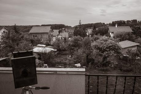 A view from the balcony outside Darko's lab. It was really wonderful to spend a day in the countryside.