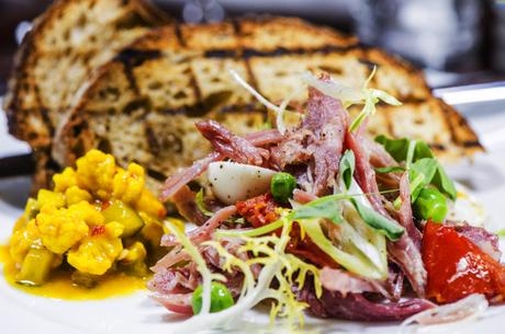 Hunter 486 Ham Hock with Piccalilli & Sourdough Toast (2)