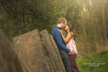 Engagement Photography - A Kiss