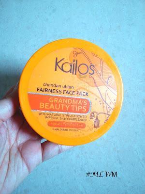 Kallos Chandan Ubtan Fairness Face Pack Review