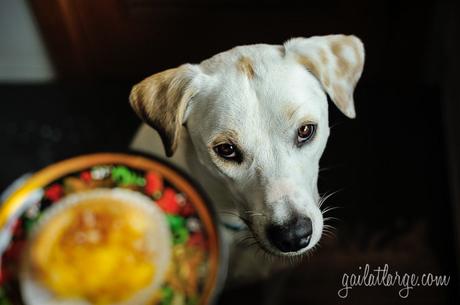 pastel de chila com amêndoa