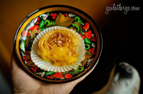 pastel de chila com amêndoa