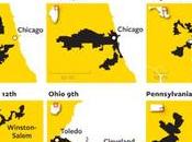 Method Finding Gerrymandered Districts
