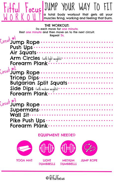 Jump Your Way To Fit (total body circuit)