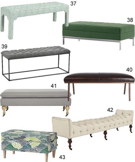 Modern Upholstered Benches For The Bedroom