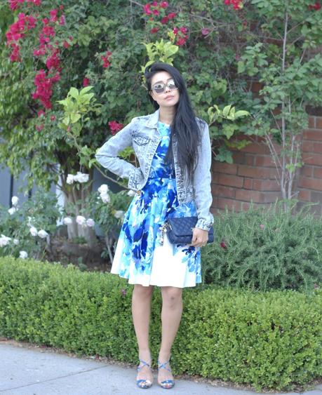 Spring Style | Roses and Denim