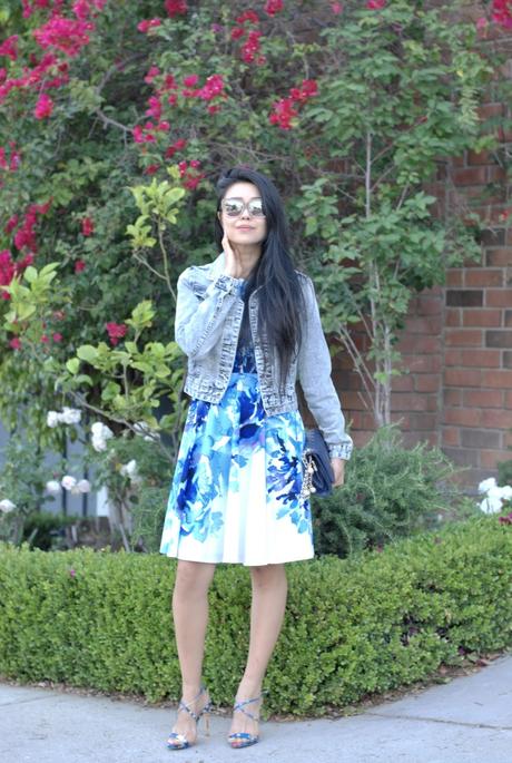 Spring Style | Roses and Denim