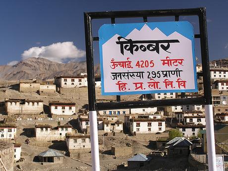 KIBBER Village – At an height of 4205m