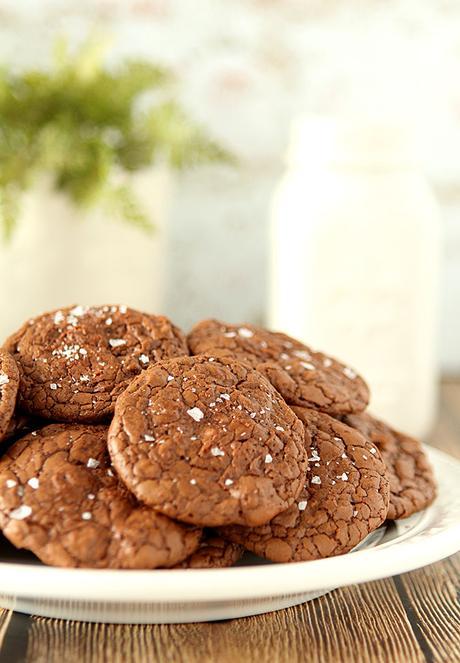 Salted Fudge Cookies Salted Fudge Cookies