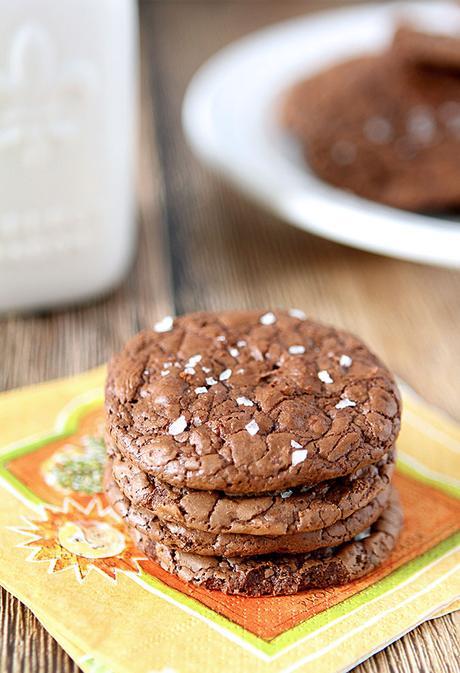 Salted Fudge Cookies Salted Fudge Cookies