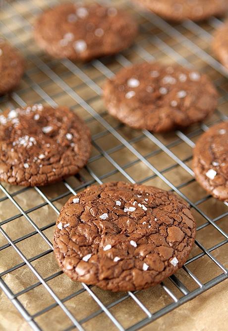 Salted Fudge Cookies Salted Fudge Cookies