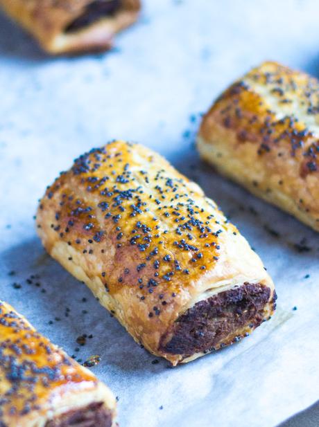 Vegetarian Sausage Rolls | The Recipe Redux