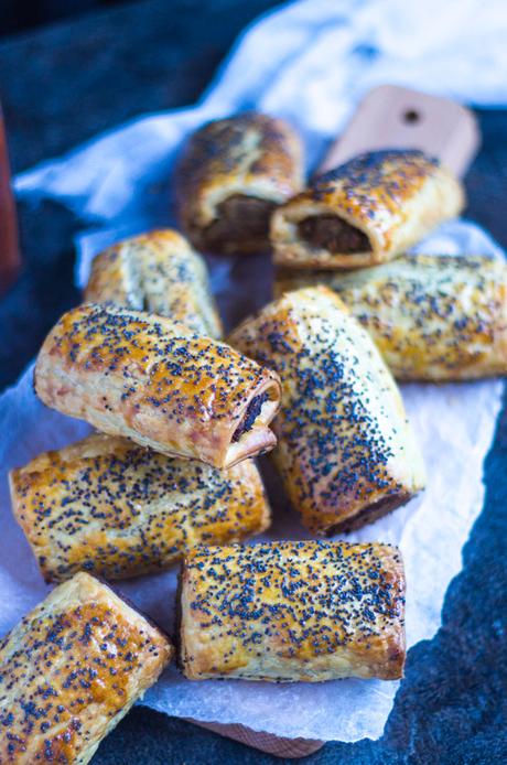 Vegetarian Sausage Rolls | The Recipe Redux