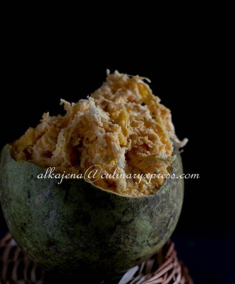 Kulfi-The Traditional Indian Ice cream-How to make no cook kulfi using Bael fruit