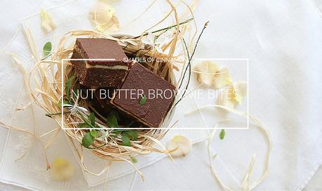 Nut Butter Brownie Bites