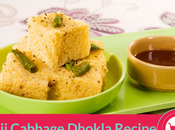 Sooji Cabbage Dhokla Recipe