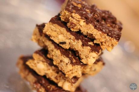 Peanut Butter Vegan Muesli Bars