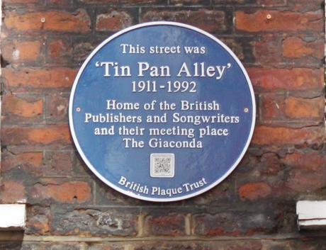 #plaque366 Tin Pan Alley