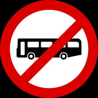 no buses