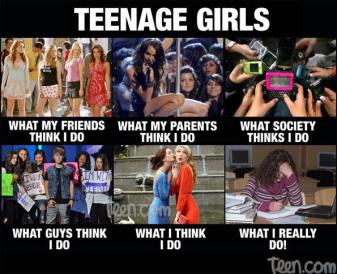 teenage girl