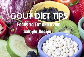 gout diet tips foods to eat and avoid sample recipe paperblog