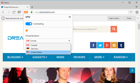 How to Set up Free VPN on Opera Browser