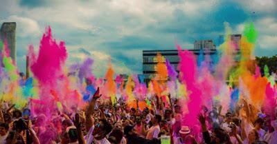 Of Church Color Runs and Hindu Holi Festivals