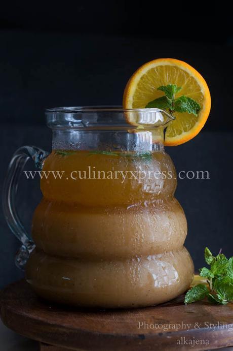 Wood apple Tamarind Aquafresca- Fruity Refreshing drink for Summer