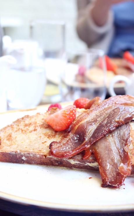 French Toast and Bacon at The Curing House, Middlesbrough