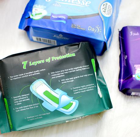 No more cramps on Red days with Jeunesse Anion Sanitary Pads