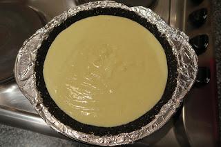 Key Lime Pie with Coconut Oreo Crust