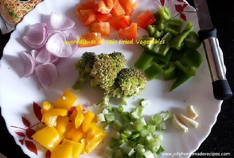 Stir Fried Vegetables in Hot Garlic Sauce Recipe, How to make Fried Vegetables in Hot Garlic Sauce