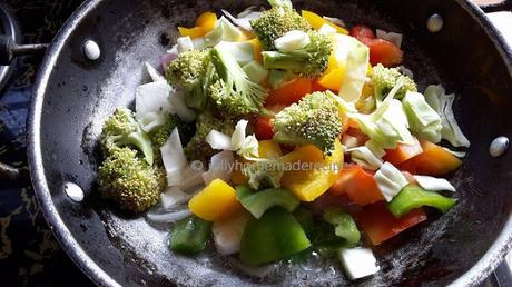 Stir Fried Vegetables in Hot Garlic Sauce Recipe, How to make Fried Vegetables in Hot Garlic Sauce