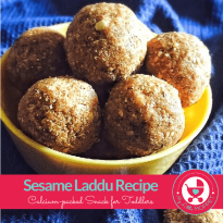 Sesame Laddu Recipe for Toddlers