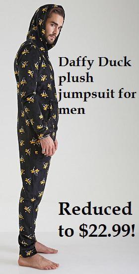 Men's Daffy Duck jumpsuit