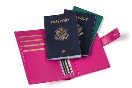 Chic passport holder