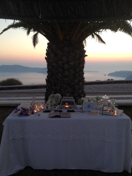 Simply Elegant Santorini Wedding