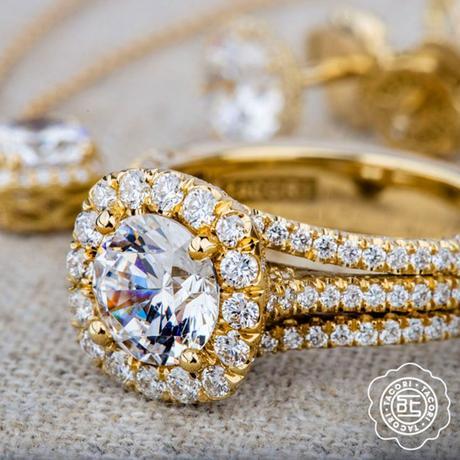 Tacori Gold engagement rings