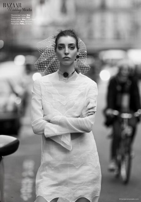 Dajana Antic wearing Dior © Benjamin Kanarek