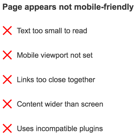 mobile-page-issues