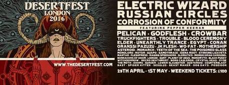 DESERTFEST LONDON: stage times are up, weekend tickets almost sold out!