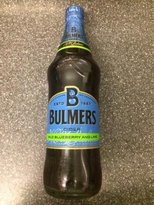 Today's Review: Bulmers Blueberry & Lime Cider