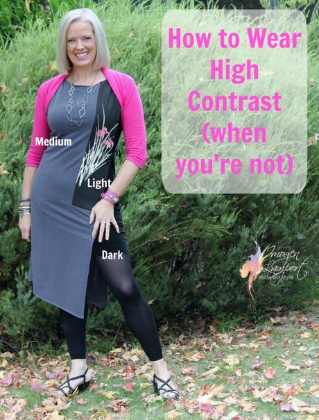 how to wear high contrast